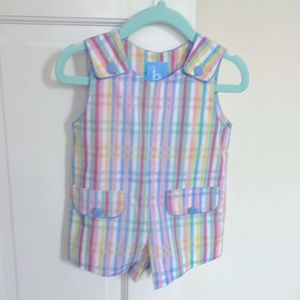 Bella Bliss Pastel plaid Jon Jon